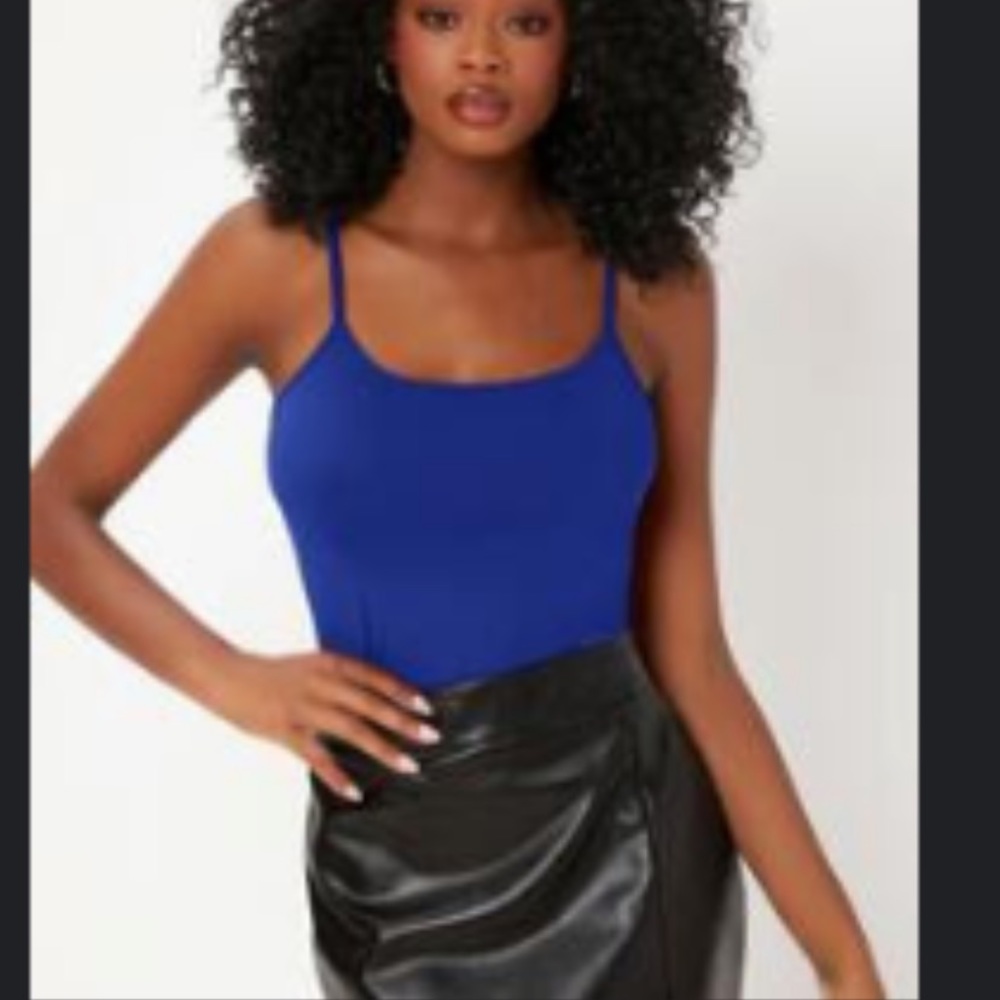 Solid Cami Top ROYAL BLUE